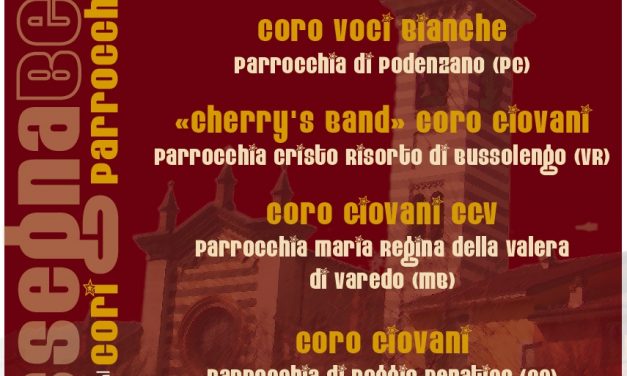 7ª Edizione della “Rassegna di Cori Parrocchiali Giovanili”