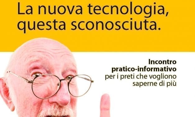 Nuove tecnologie: un incontro per i preti