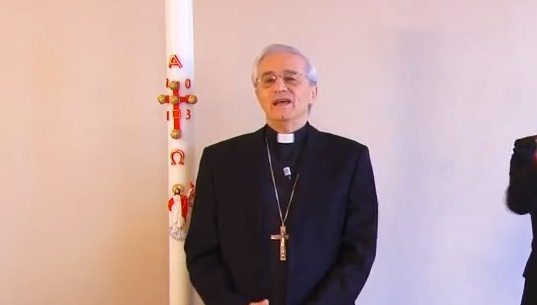 Gli auguri del Vescovo per la Pasqua 2013