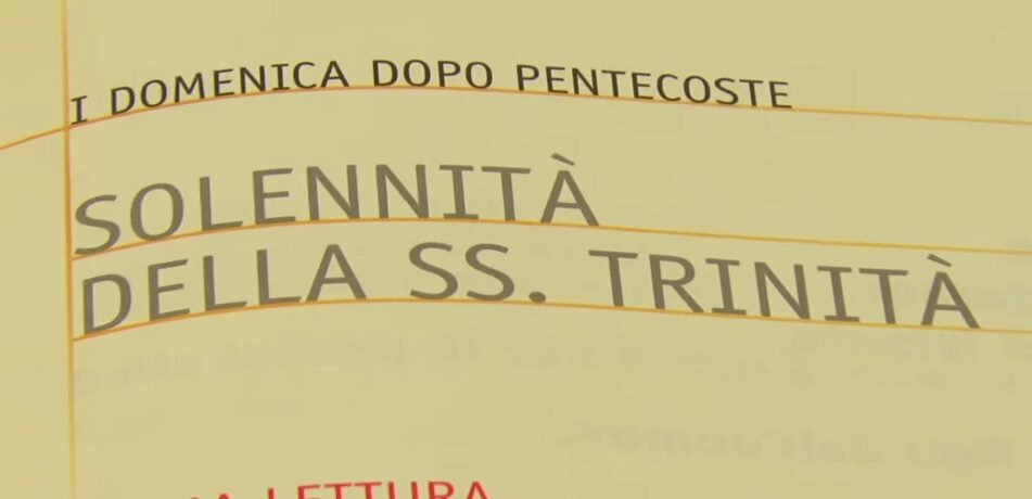 Vangelo del 22 maggio 2016 – Solennità della SS Trinità