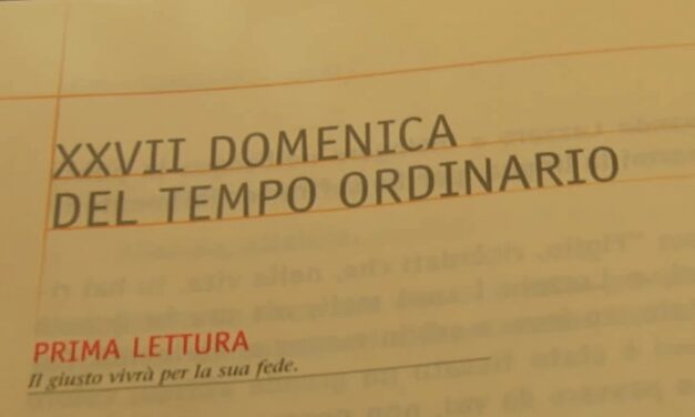 Vangelo di Domenica 6 ottobre 2019 – XXVII Domenica del Tempo Ordinario