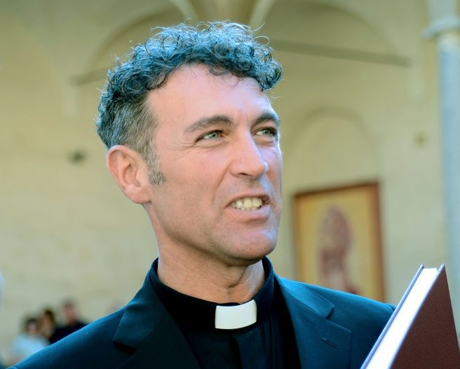 Don Federico Tagliaferri parroco di San Giuseppe Operaio