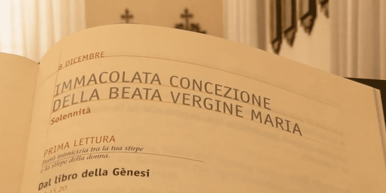 Vangelo di domenica 8 Dicembre 2019 – Immacolata Concezione della Beata Vergine Maria