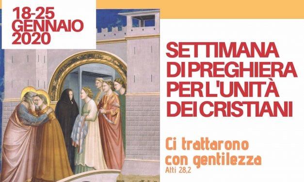 Ecumenismo: settimana di preghiera per l’unità dei cristiani