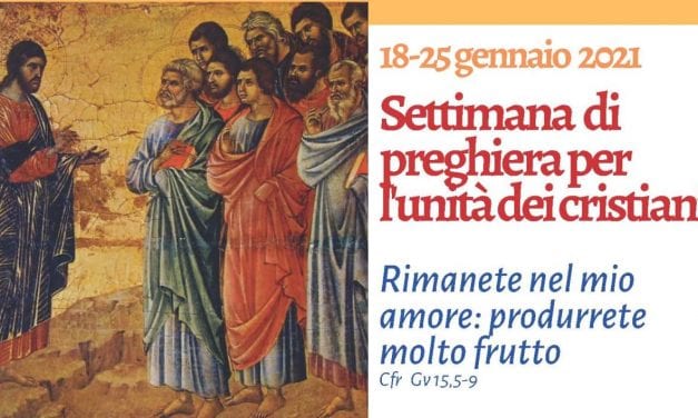 Settimana di preghiera per l’unità dei cristiani: il programma