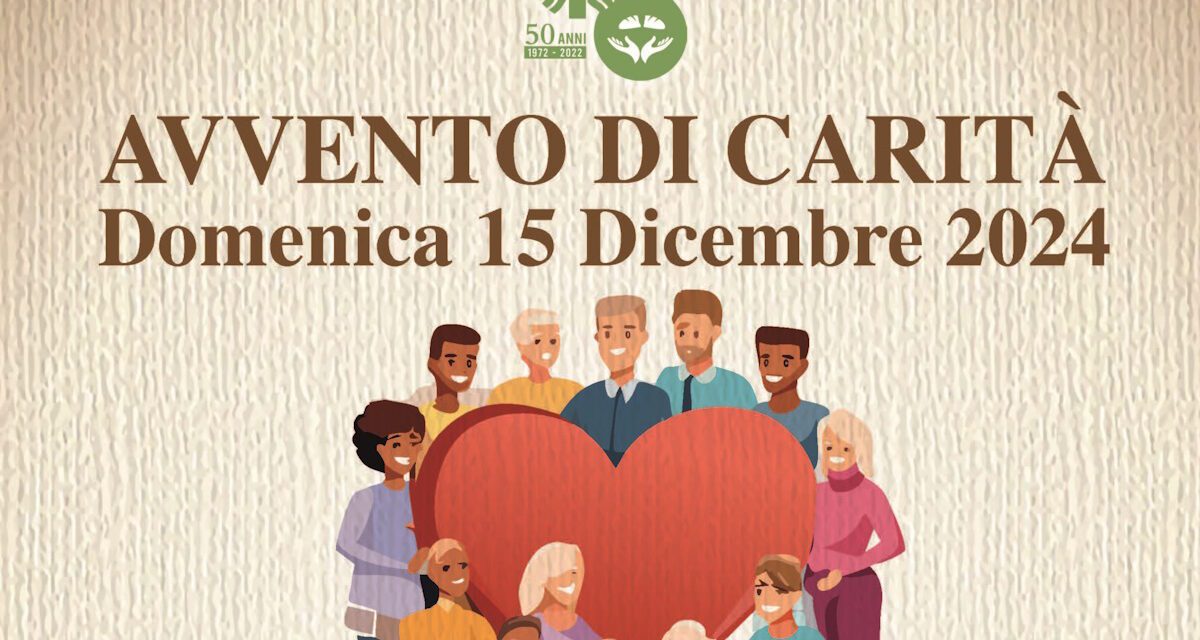 AVVENTO DI CARITA’: SOSTEGNO ALLE OPERE DI CARITAS DIOCESANA