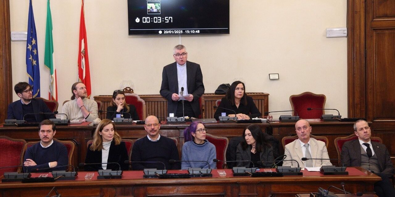 CONSIGLIO COMUNALE: INTERVENTO DEL VESCOVO ADRIANO CEVOLOTTO