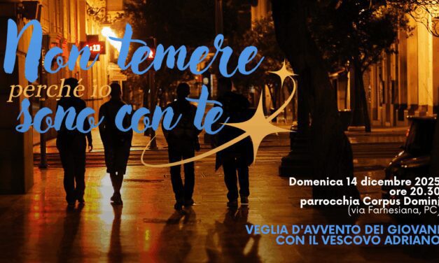 VEGLIA DEI GIOVANI D’AVVENTO