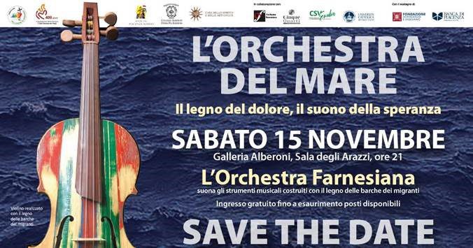 “ORCHESTRA DEL MARE”: CONCERTO AGLI ARAZZI