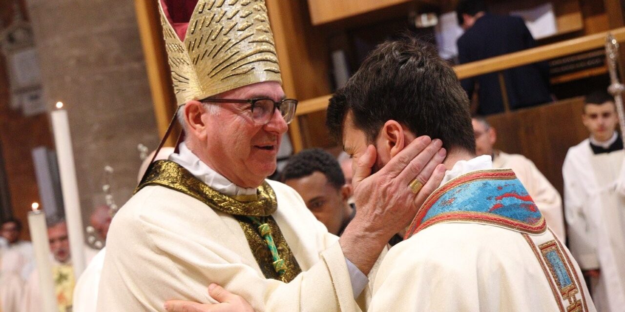 ORDINAZIONE PRESBITERALE PIETRO DOTTI: LE IMMAGINI E L’OMELIA DEL VESCOVO ADRIANO